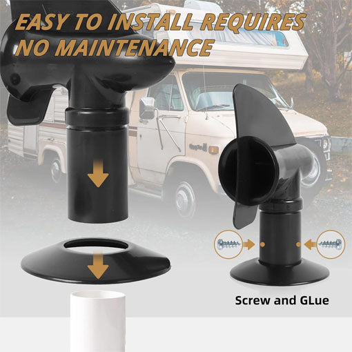 RV Rotating Sewer Vent Cap