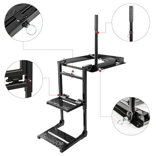 Retractable Truck Tailgate Step