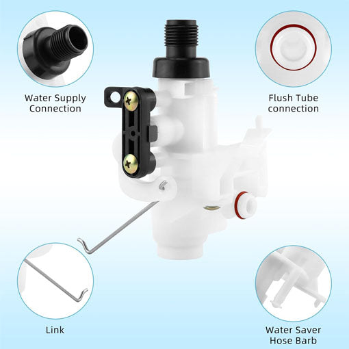 RV Toilet Water Valve Replacement