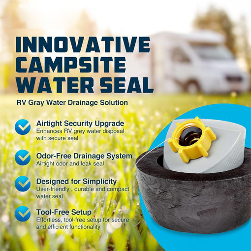 RV Gray Water Seal Sewer Fitting