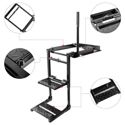 Retractable Truck Tailgate Step