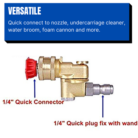 1/4 Inch Pivoting Coupler Attachment