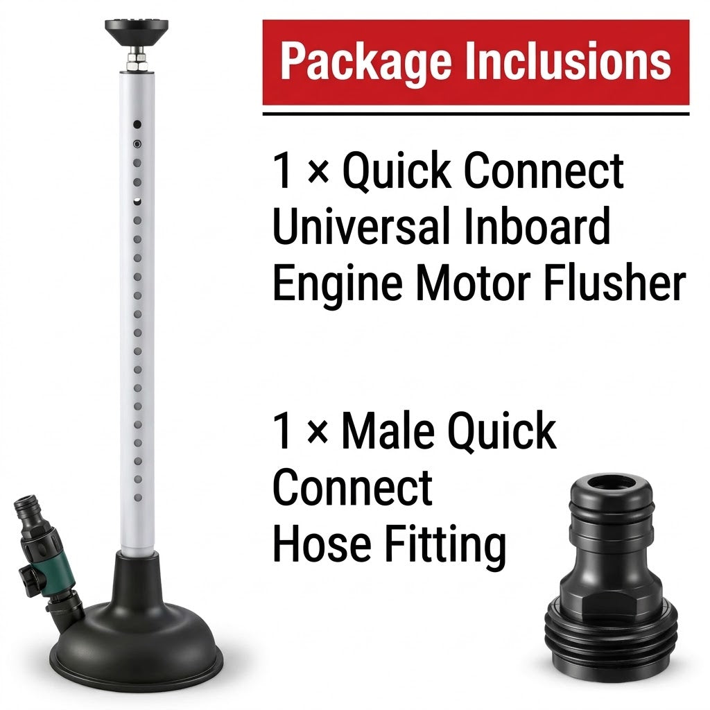 Quick Connect Universal Inboard Engine Motor Flusher