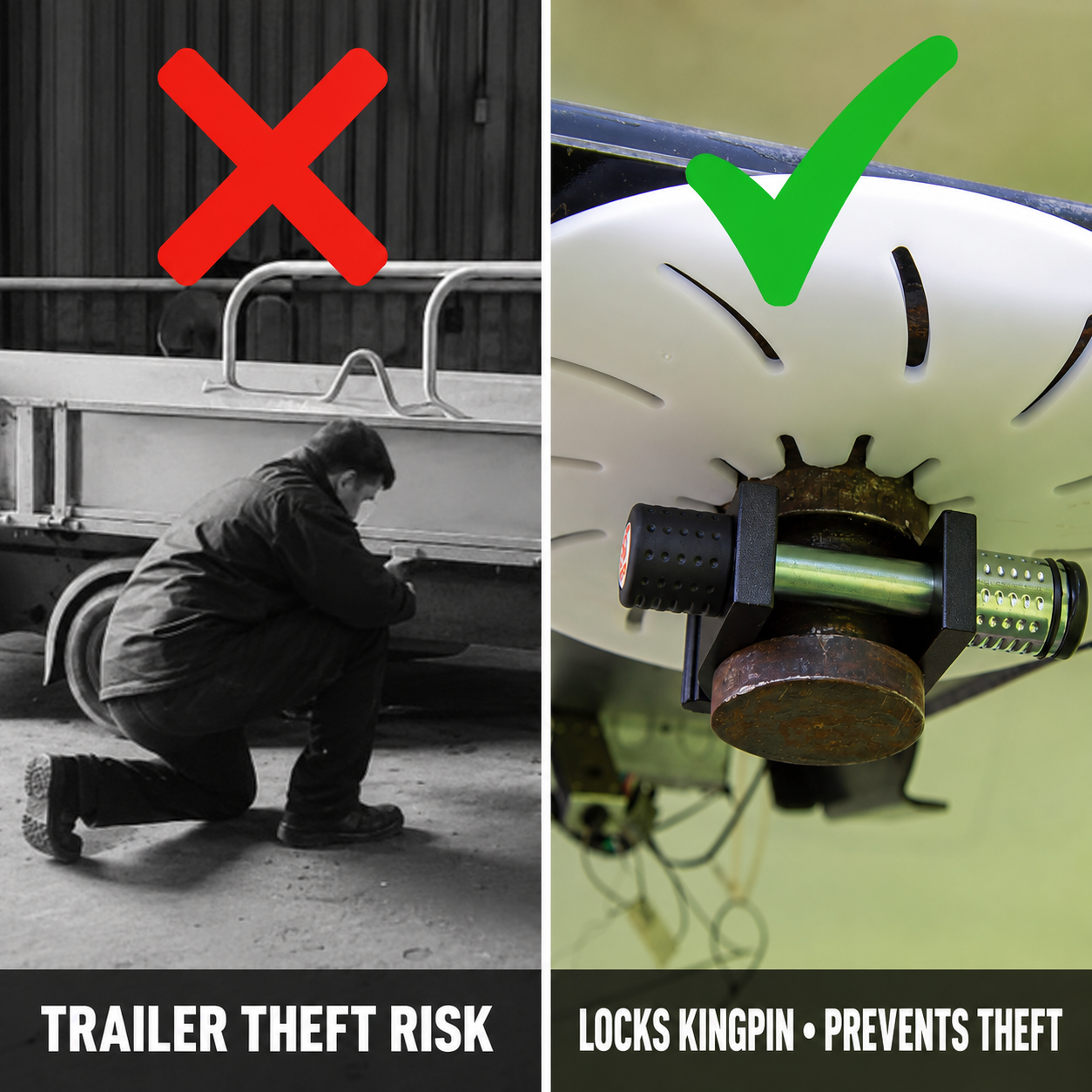 5th Wheel Dumbbell-Style King Pin Lock