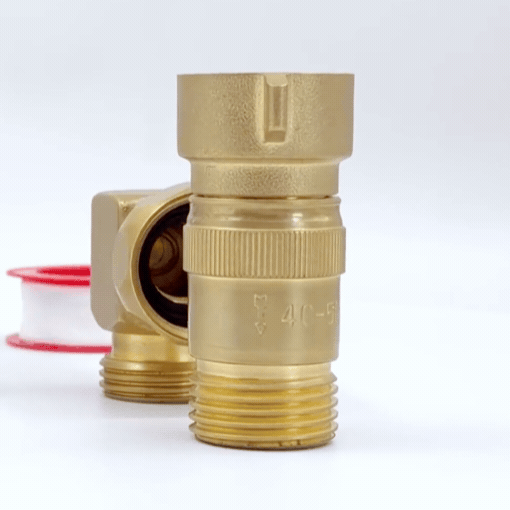 RV Water Pressure Regulator Kit with 90-Degree Swivel Elbow