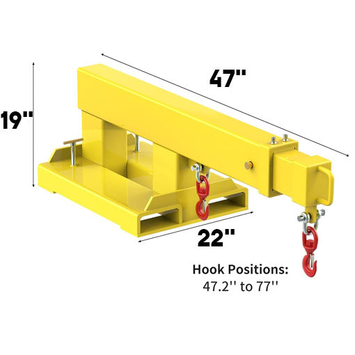 Forklift Jib Boom Crane