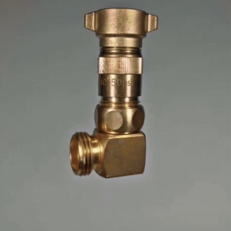 RV 40-50 PSI Water Pressure Regulator with 90-Degree Hose Elbow
