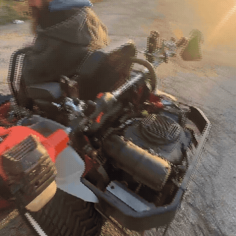 Tractor/Mower ROPS Quick-Release Tool Carrier