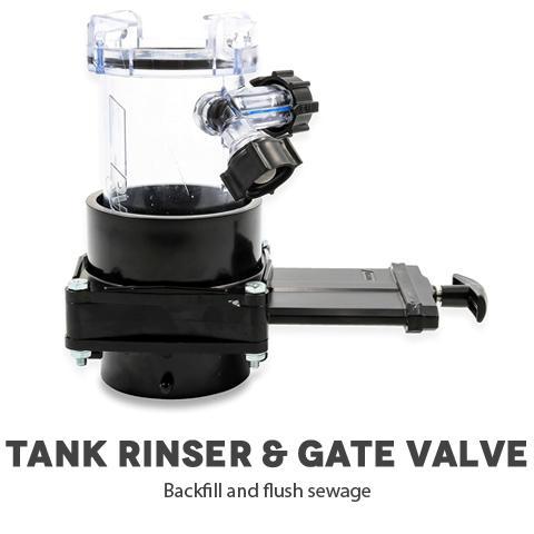 Tank Rinser and Gate Valve