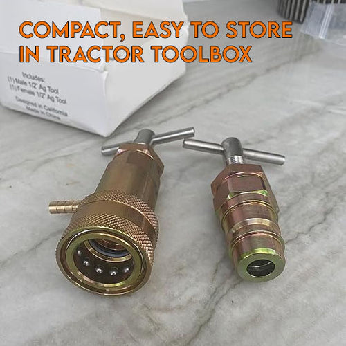 Hydraulic Quick Coupling Pressure Decompression Tool ~ rvtrailertractor.com
