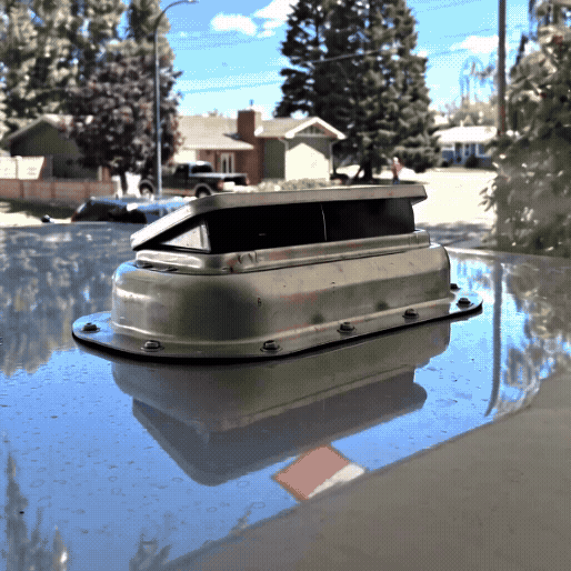 RV/Trailer Aluminum High-Profile Popup Roof Vents