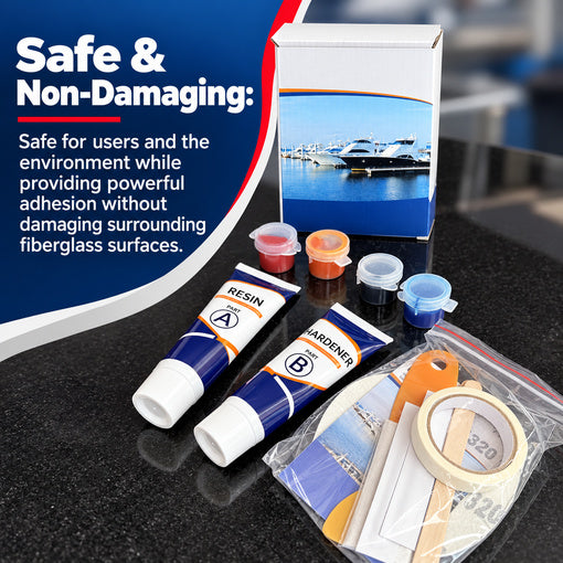 Easy DIY Marine Fiberglass Repair Kit