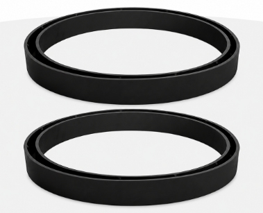 2-Pack Propane Cylinder Tank Protective Rubber Ring Base
