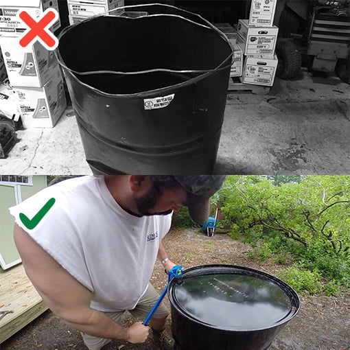 Steel Drum Deheader