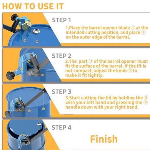 Steel Drum Deheader