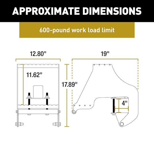 Truck Folding Rear Entry Step