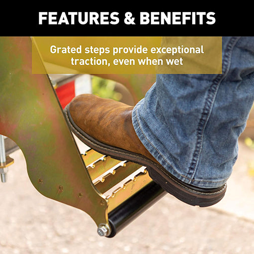 Body Entry Step Truck Folding Rear Entry Step