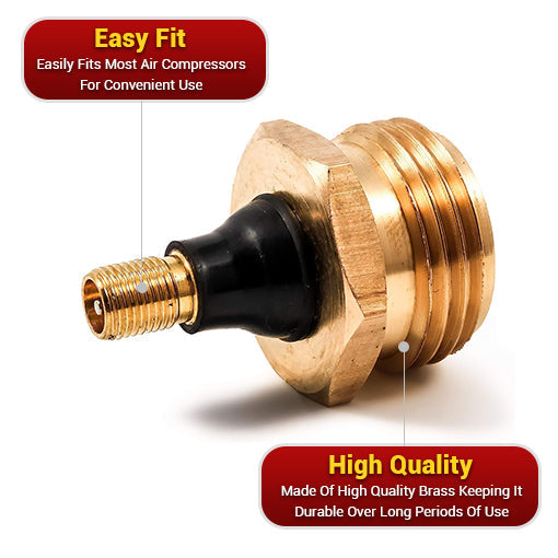 RV Brass Blow Out Plug