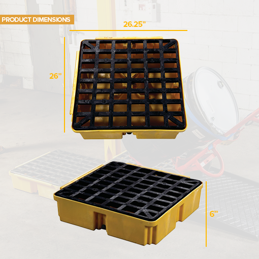 Drum Spill Containment Platform