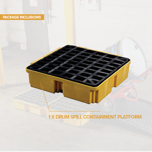 Drum Spill Containment Platform