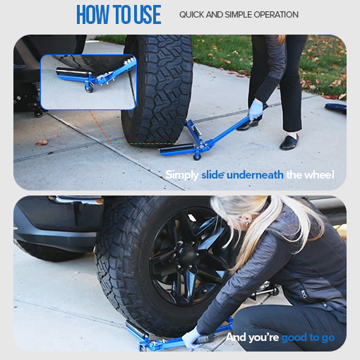 Foldable Tire Wheel Dolly