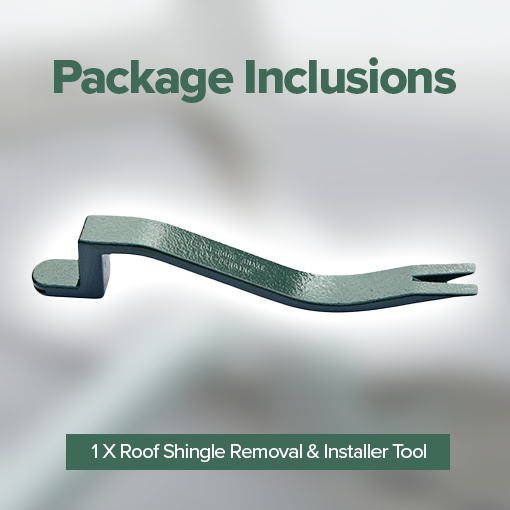 Roof Shingle Removal & Installer Tool