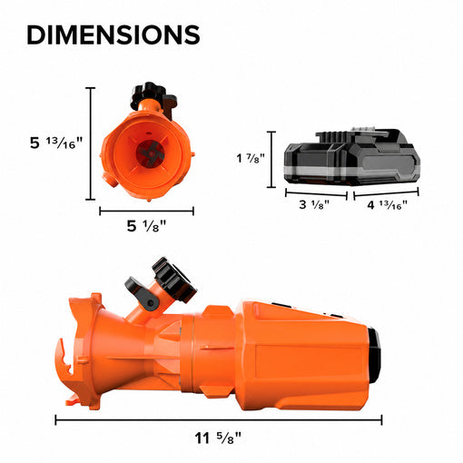 18V Cordless RV Macerator Pump