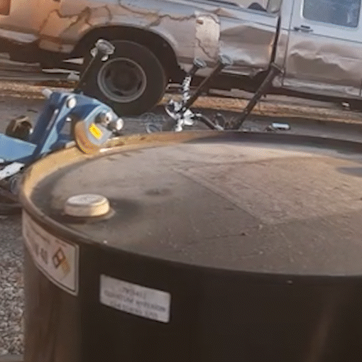 Steel Drum Deheader