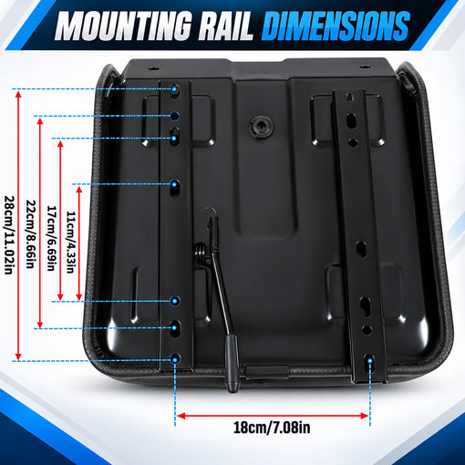 Universal Forklift Tractor Lawn Mower Seat Cushion Replacement