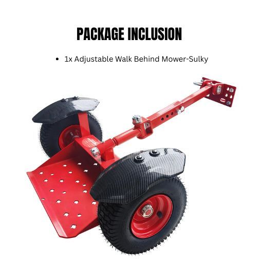 Adjustable Walk Behind Mower-Sulky