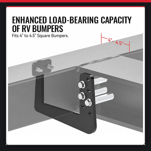 Anti-Sag RV Bumper Support Brackets