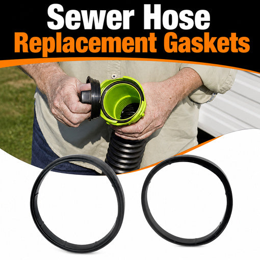 16-Pack RV Sewer Hose Gaskets 39834 Replacement